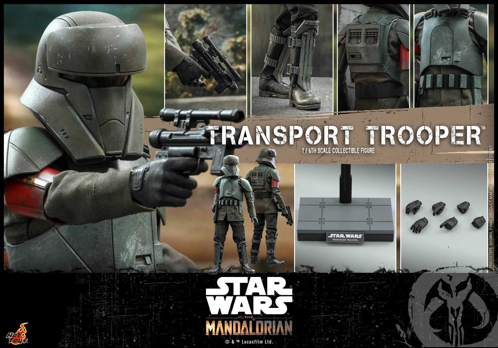 Foto 3 pulgar | Transport Trooper Tms-030 Hot Toys