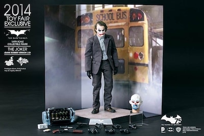 Foto 2 | The Joker Bank Robbery 2.0 Exclusive 1/6 Hot Toys El Caballero de la Noche