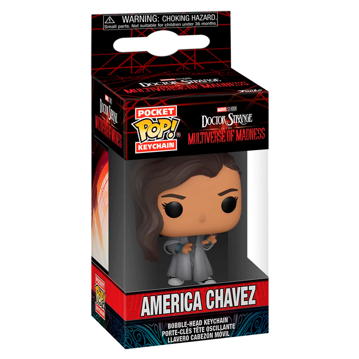 Foto 3 pulgar | America Kamar Taj Llavero Multiverse Of Madness Funko Pop Keychain