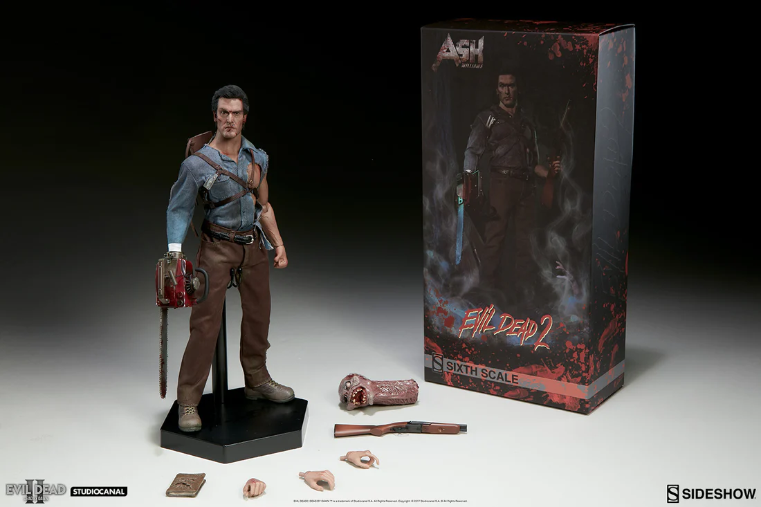 Foto 3 pulgar | Ash Williams 1/6 Sideshow Evil Dead 2