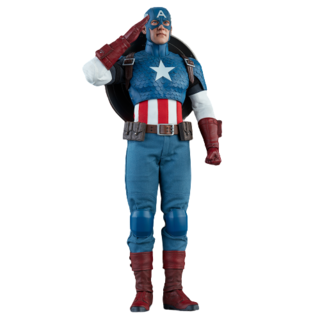 Foto 1 | Captain America 1/6 Sideshow Marvel