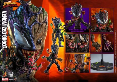 Foto 2 | Venomized Groot 1/1 Hot Toys Marvel