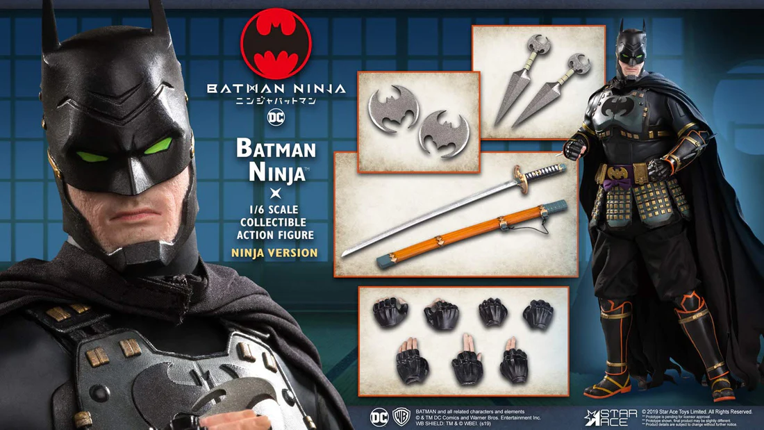 Foto 3 pulgar | Batman Ninja 1/6 Star Ace Dc