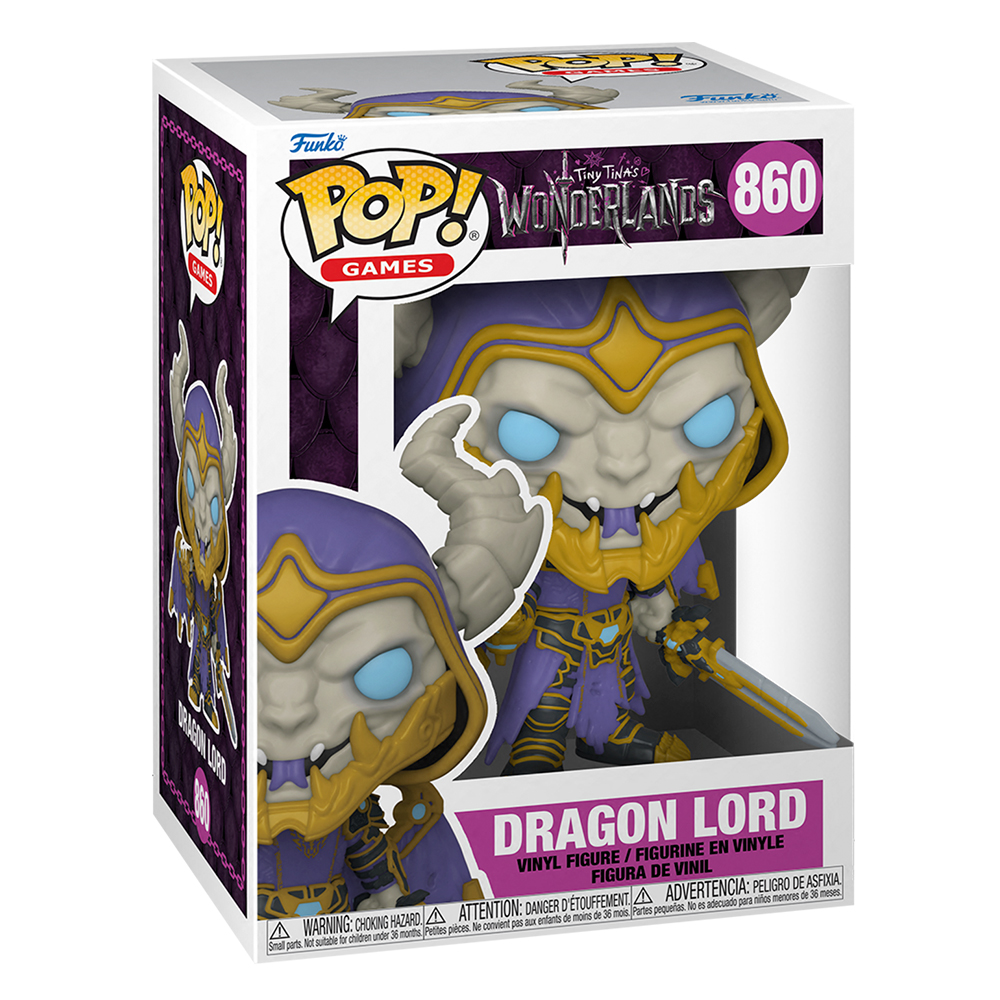 Foto 3 pulgar | Figura Funko Pop de Dragon Lord 860 Tiny Tina's Wonderlands