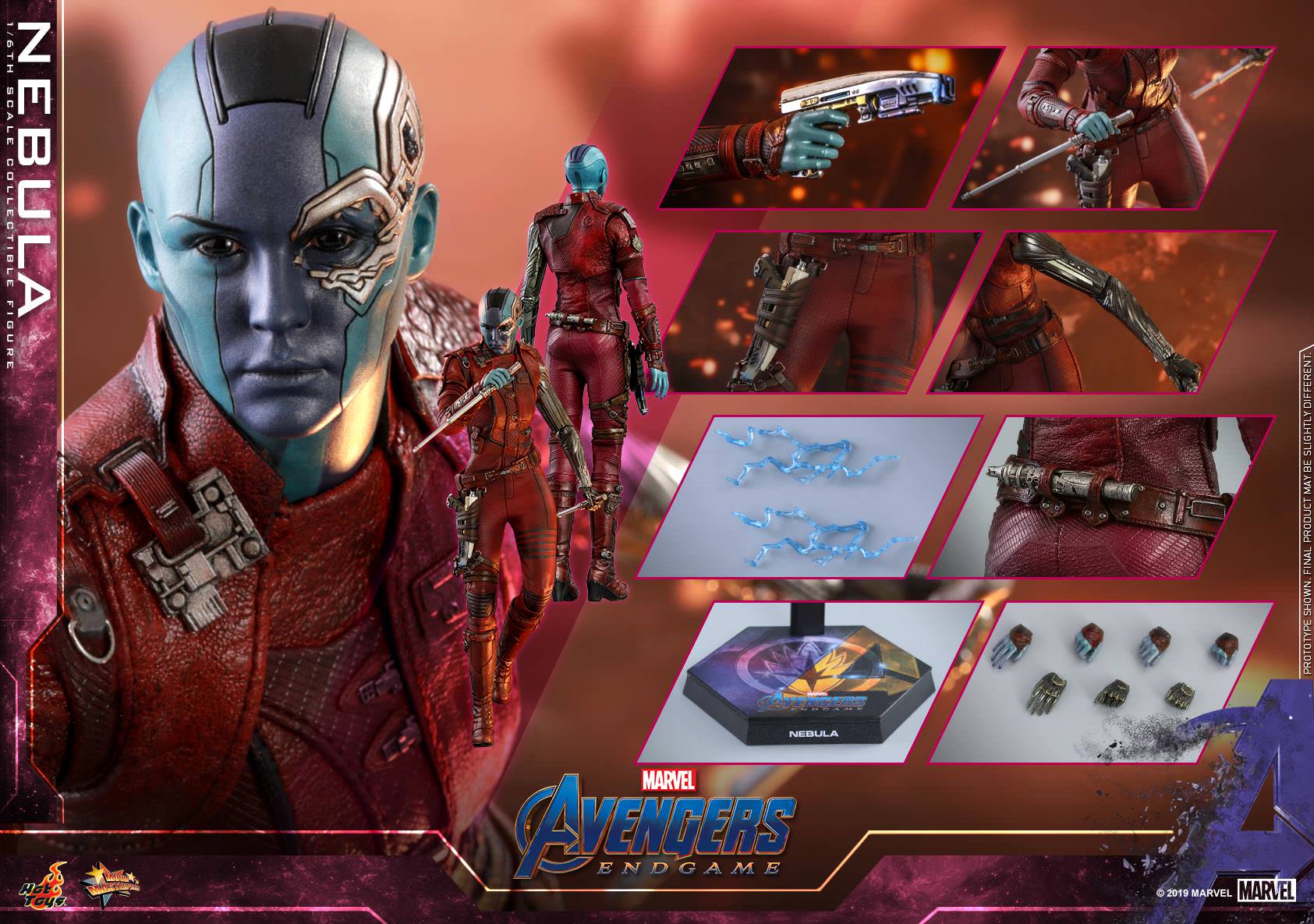 Foto 2 | Nebula (endgame) Mms-534 Hot Toys