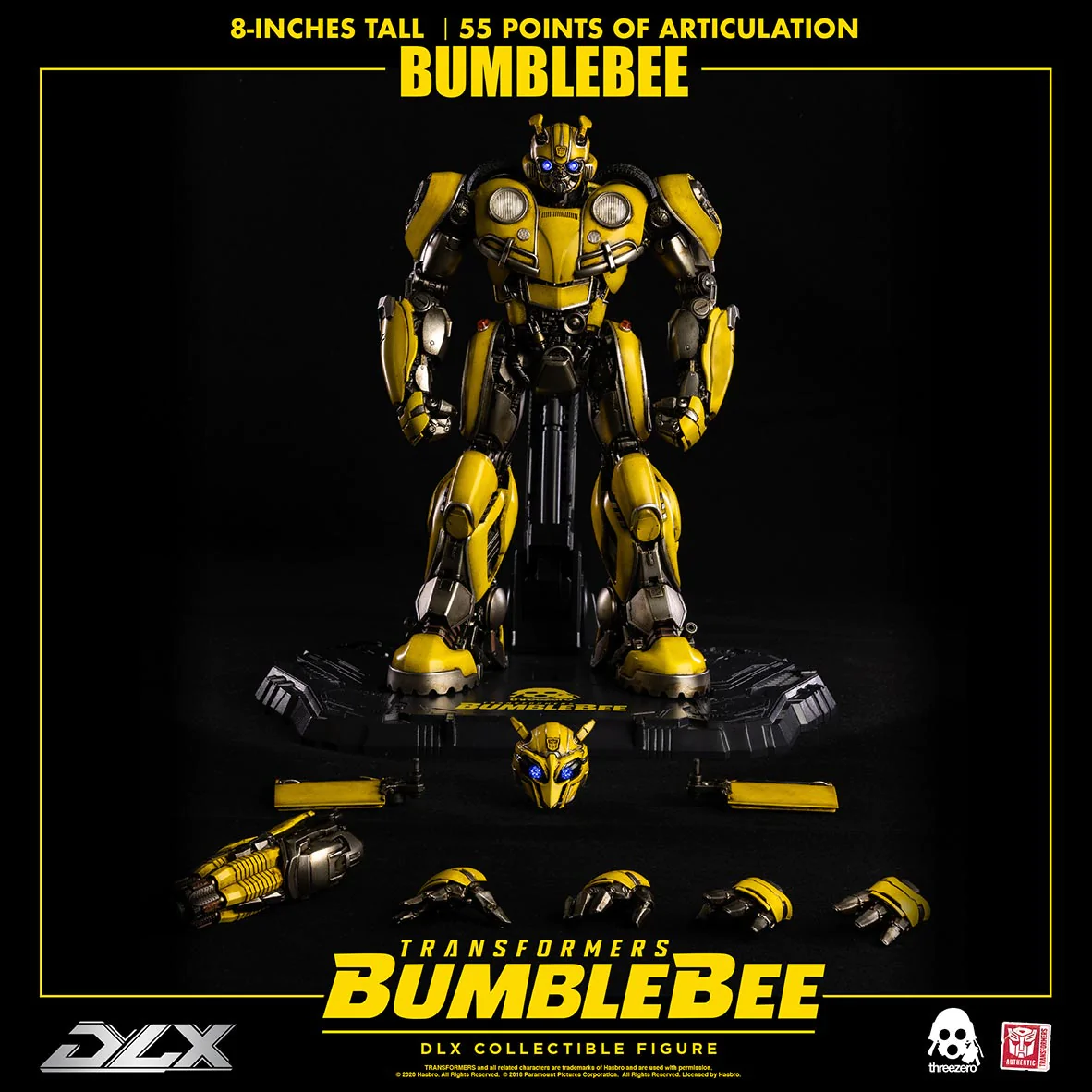 Foto 3 pulgar | Bumblebee Deluxe 1/6 Threezero Transformers Bumblebee