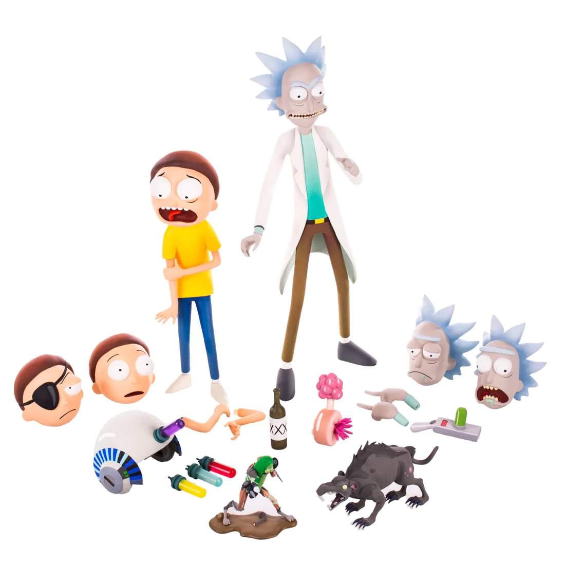 Foto 3 pulgar | Rick And Morty Set Deluxe 1/6 Mondo
