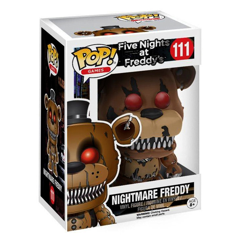 Foto 3 pulgar | Figura Funko Pop de Nightmare Freddy 111 Five Nights At Freddy's