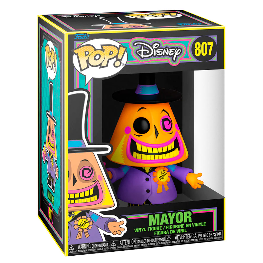 Foto 3 pulgar | Funko Pop Mayor 807 Blacklight El Extraño Mundo de Jack