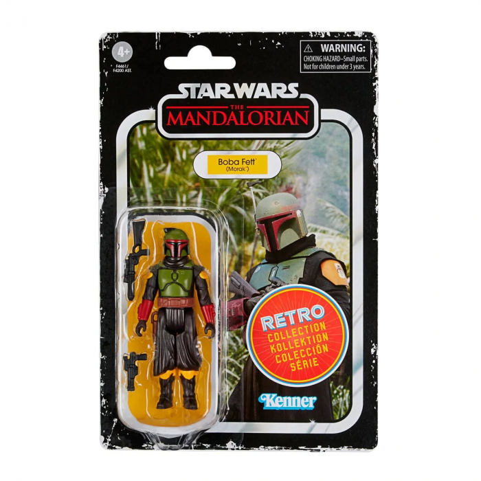 Foto 3 pulgar | Figura Articulada Boba Fett Morak Hasbro Retro Collection Star Wars The Mandalorian