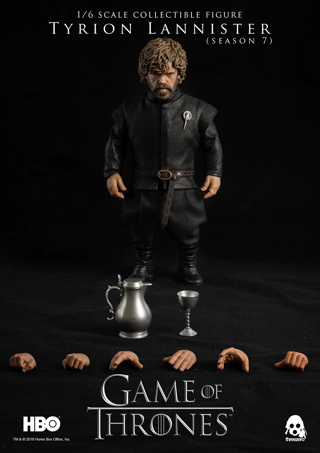 Foto 3 pulgar | Figura Tyrion Lannister s7 1/6 Threezero Game Of Thrones