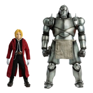 Foto 1 | Figura articulada Threezero Alphonse And Edward Elric Set 1 / 6 Fullmetal Alchemist
