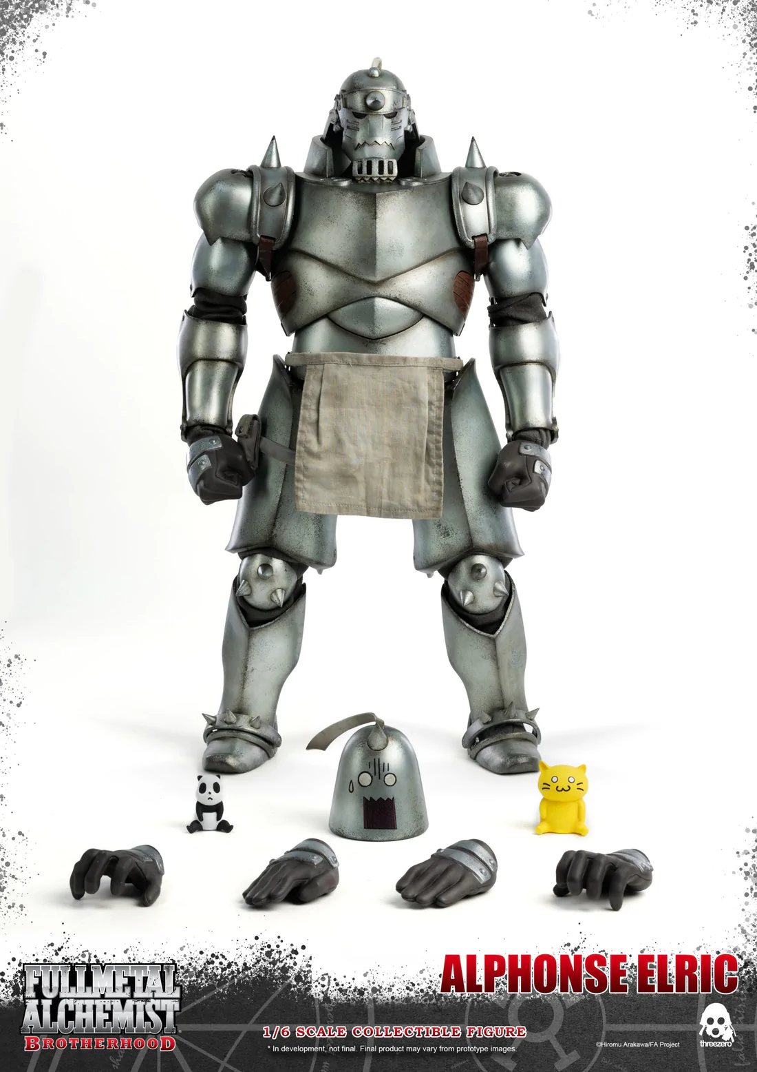 Foto 4 pulgar | Figura articulada Threezero Alphonse And Edward Elric Set 1 / 6 Fullmetal Alchemist