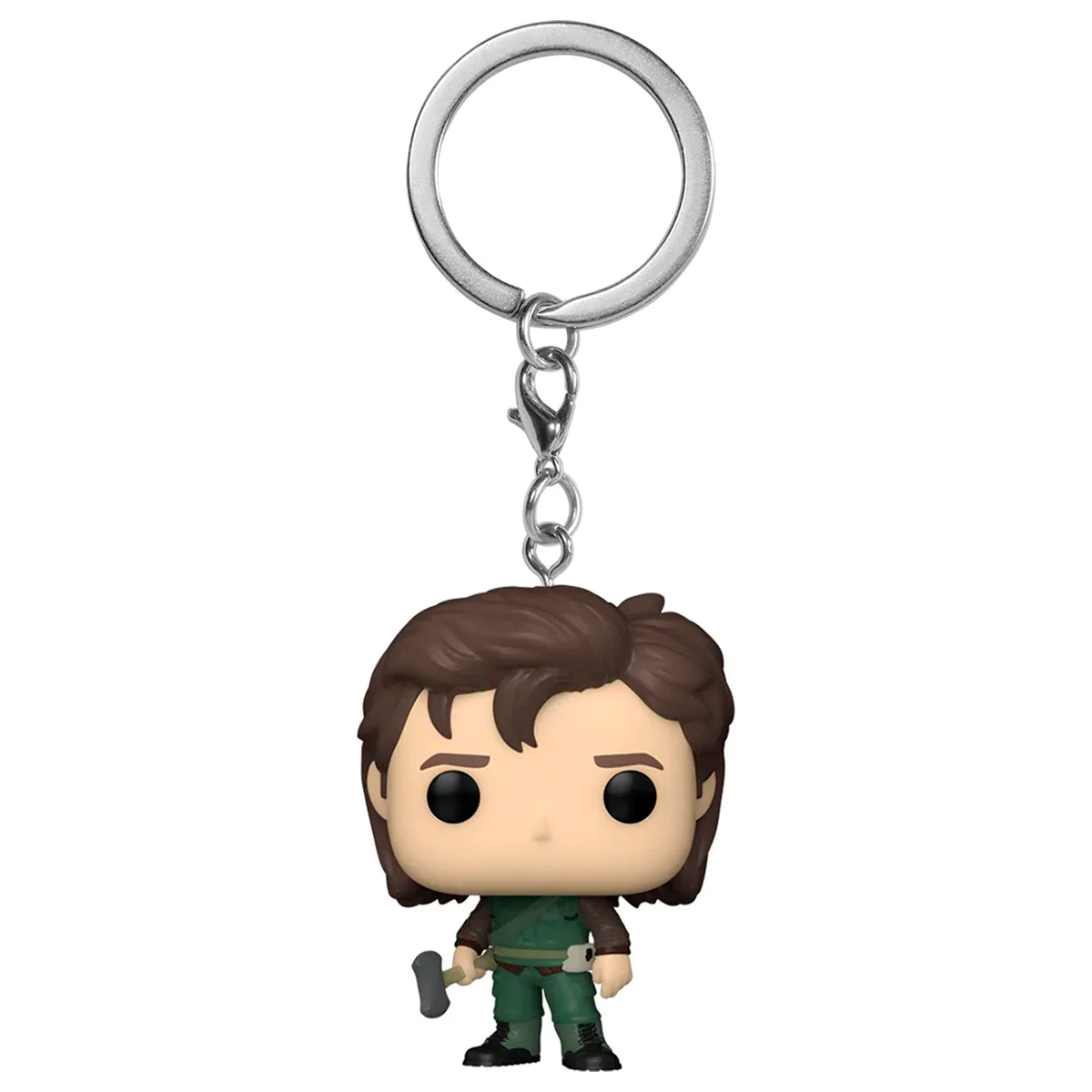 Foto 2 pulgar | Steve Cazador Llavero Stranger Things Netflix Funko Pop Keychain