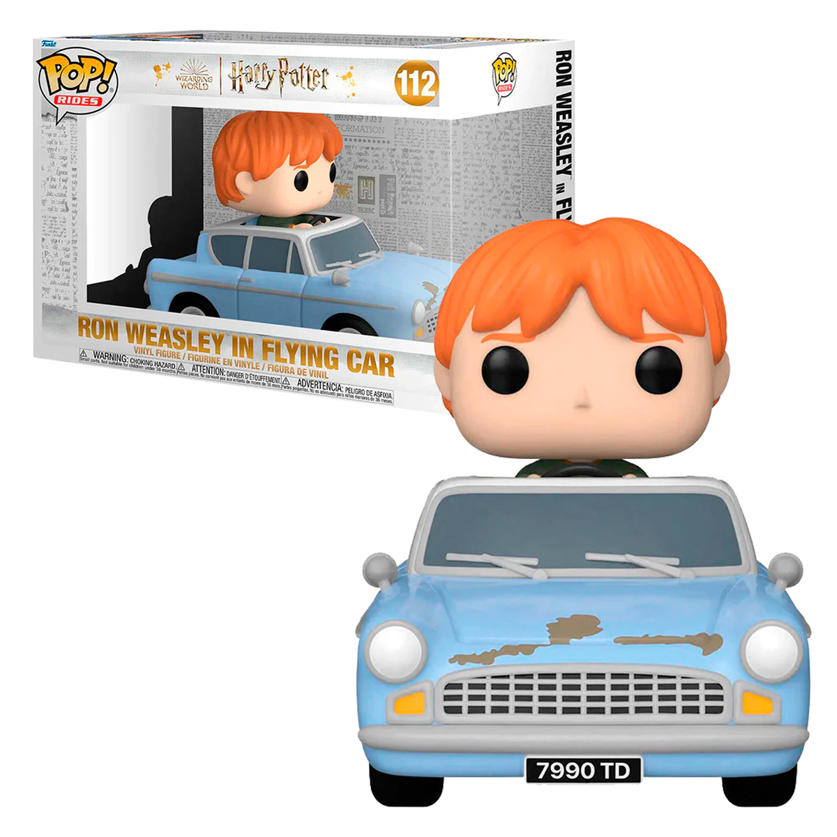 Foto 3 pulgar | Funko Pop Ron Weasley in Flying Car Harry Potter