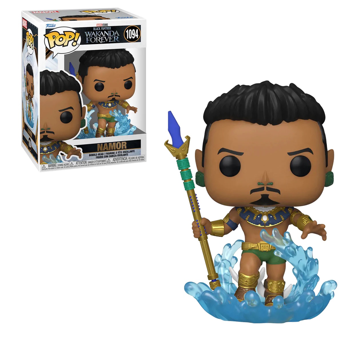 Foto 2 pulgar | Figura Funko Pop de Namor Marvel: Black Panther Wakanda 1094