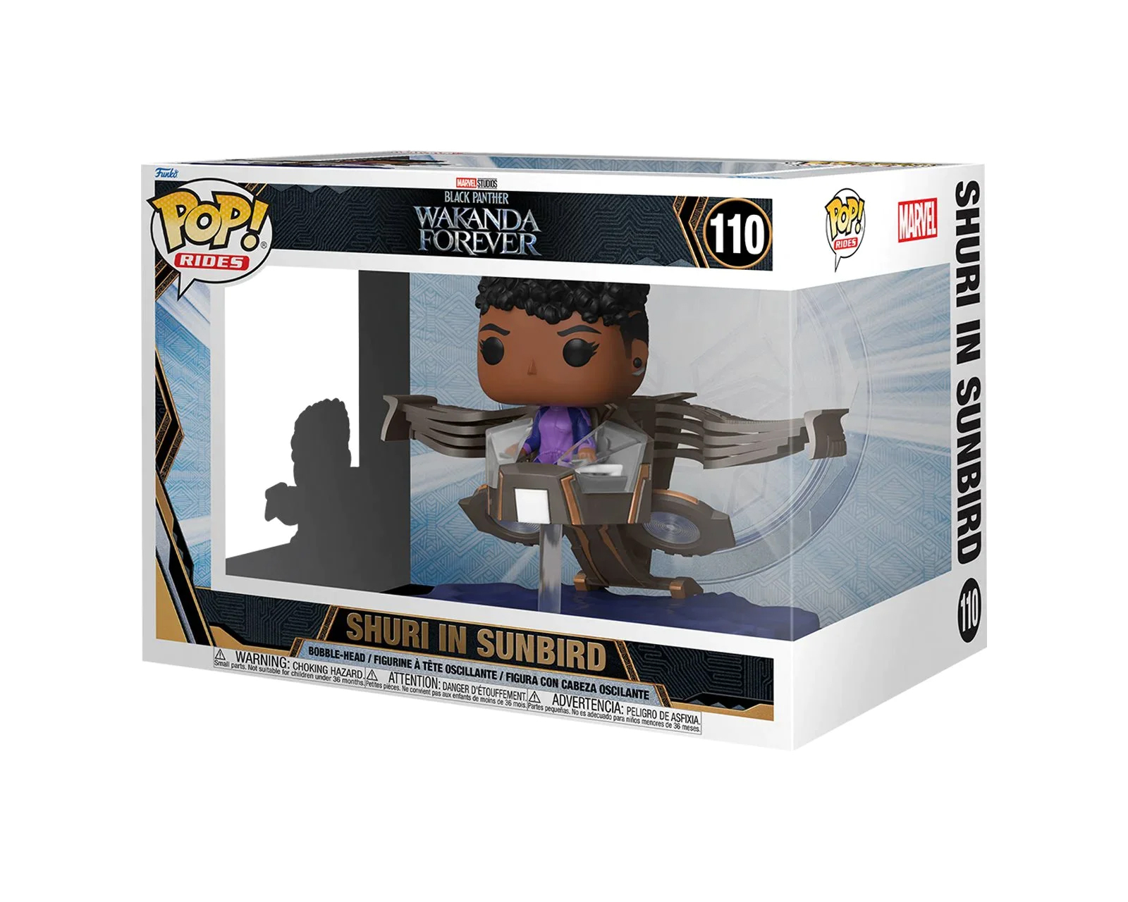 Foto 3 pulgar | Funko Pop Black Panther Wakanda Forever Shuri En Sunbird 110