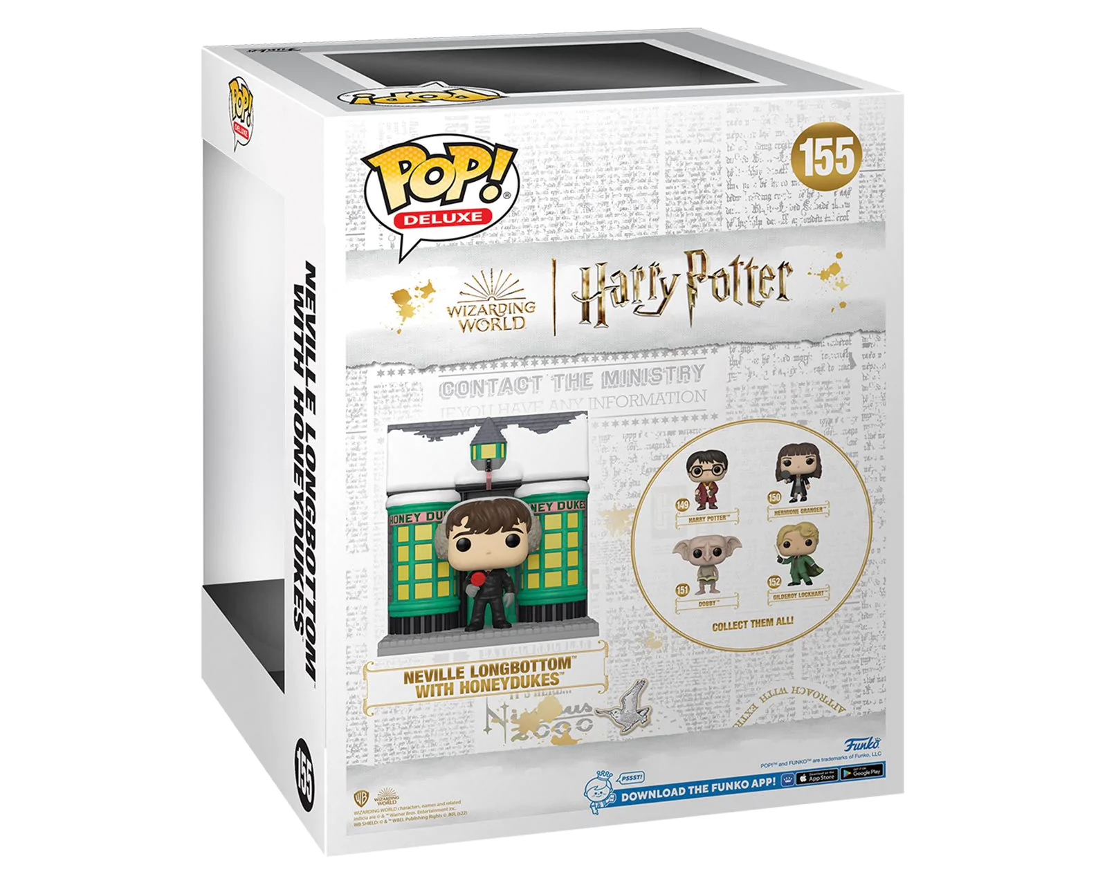Foto 4 pulgar | Neville En Honeydukes 155 Harry Potter Wizarding World Funko Pop
