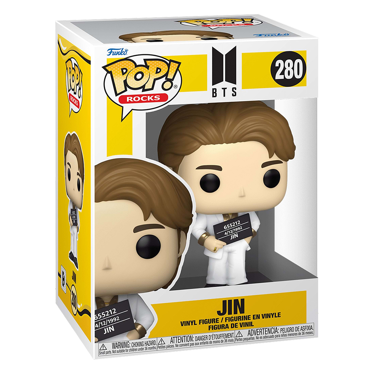 Foto 3 pulgar | Jin 280 Butter Bts Kim Seok Jin Funko Pop Rocks