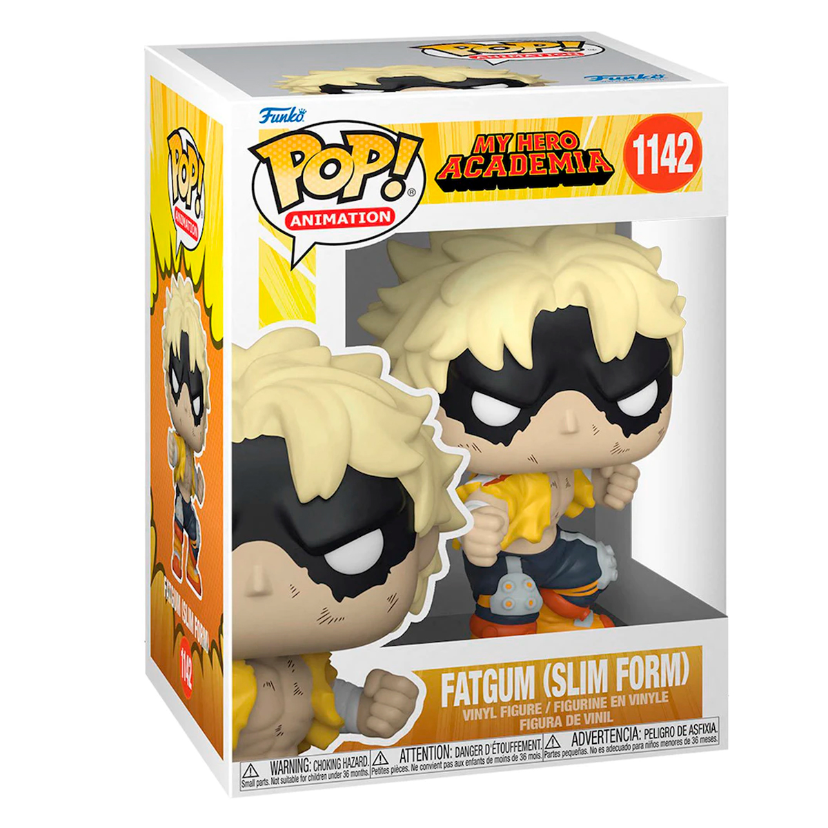 Foto 3 pulgar | Fat Gum Slim Form 1142 My Hero Academia Anime Funko Pop