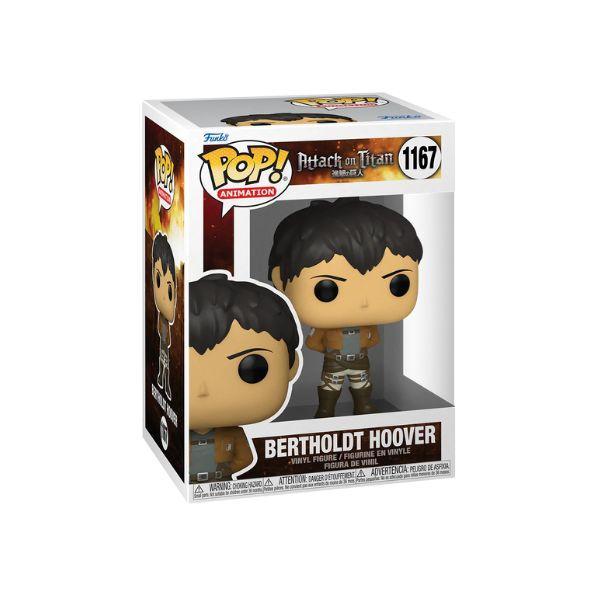 Foto 4 pulgar | Bertholdt Hoover 1167 Attack On Titan Anime Funko Pop