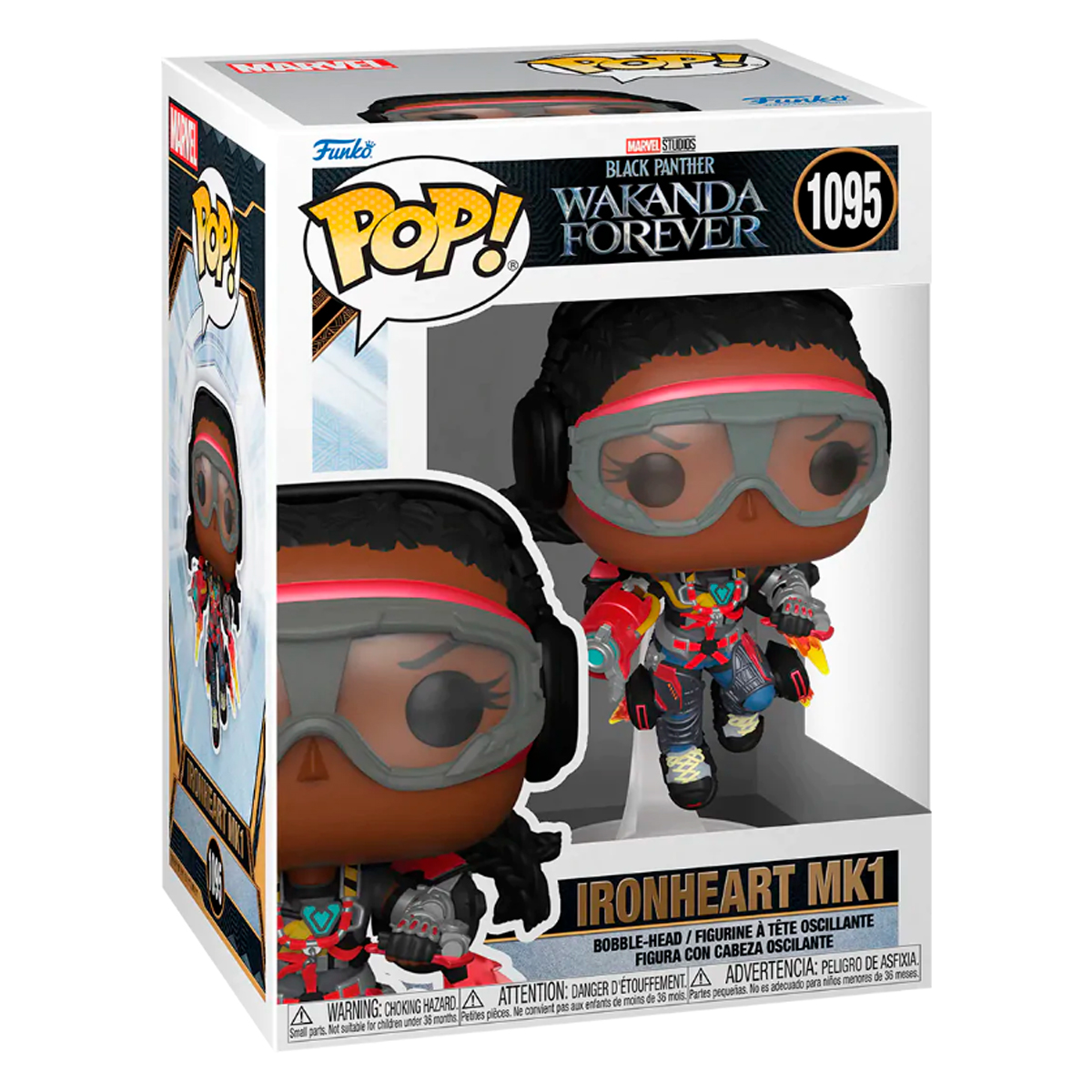 Foto 3 pulgar | Ironheart Mk1 1095 Black Panther Wakanda Por Siempre Marvel Funko Pop