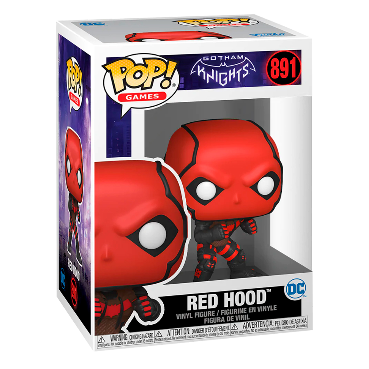 Foto 3 pulgar | Red Hood 891 Gotham Knights Videojuego Dc Funko Pop