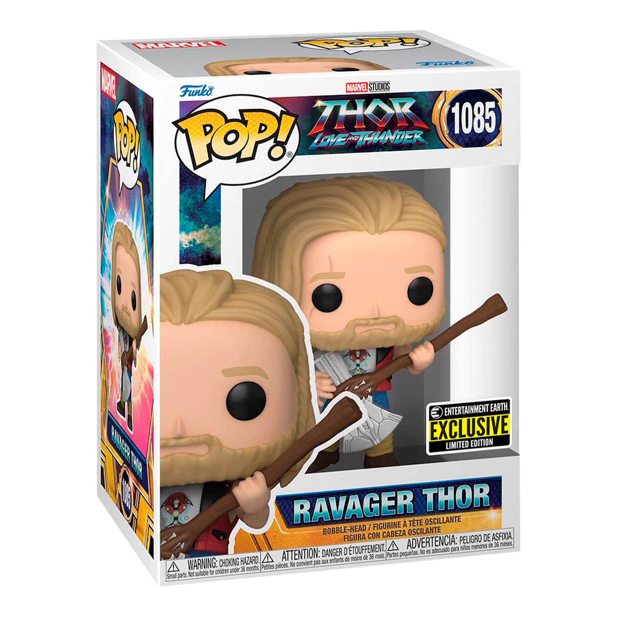 Foto 3 pulgar | Thor Devastador 1085 Thor Love And Thunder Exclusivo Marvel Funko Pop