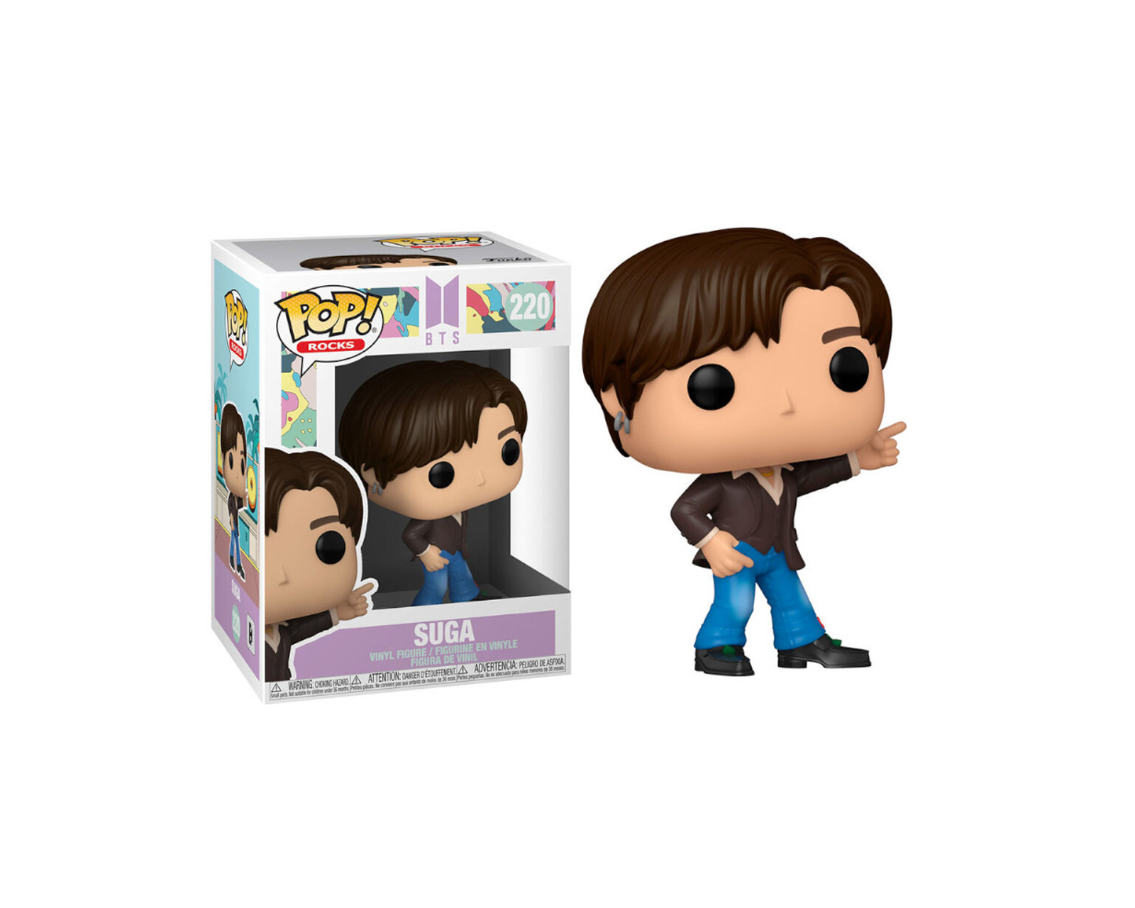 Foto 2 pulgar | Figura Funko Pop Rocks: BTS - Dynamite - Suga 220