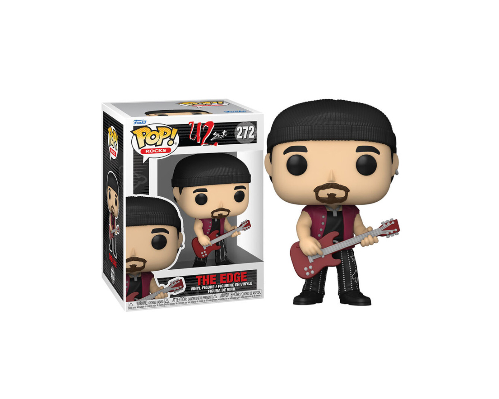 Foto 2 pulgar | Figura Funko Pop Rocks: U2 Zoo TV - The Edge 272