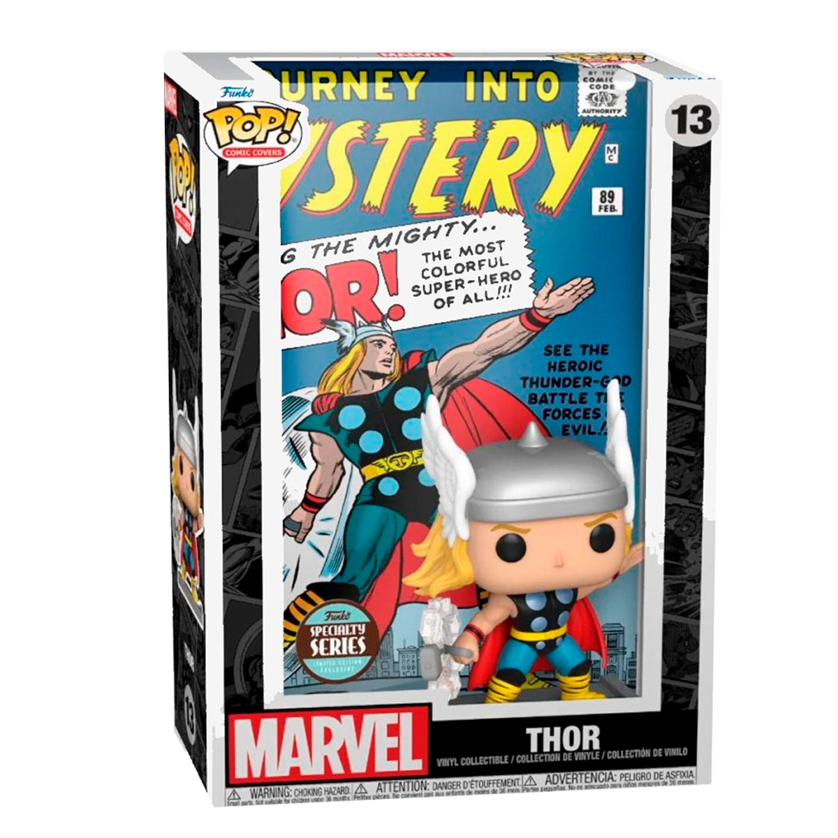 Foto 3 pulgar | Funko Pop Thor 13 Comic Cover Marvel