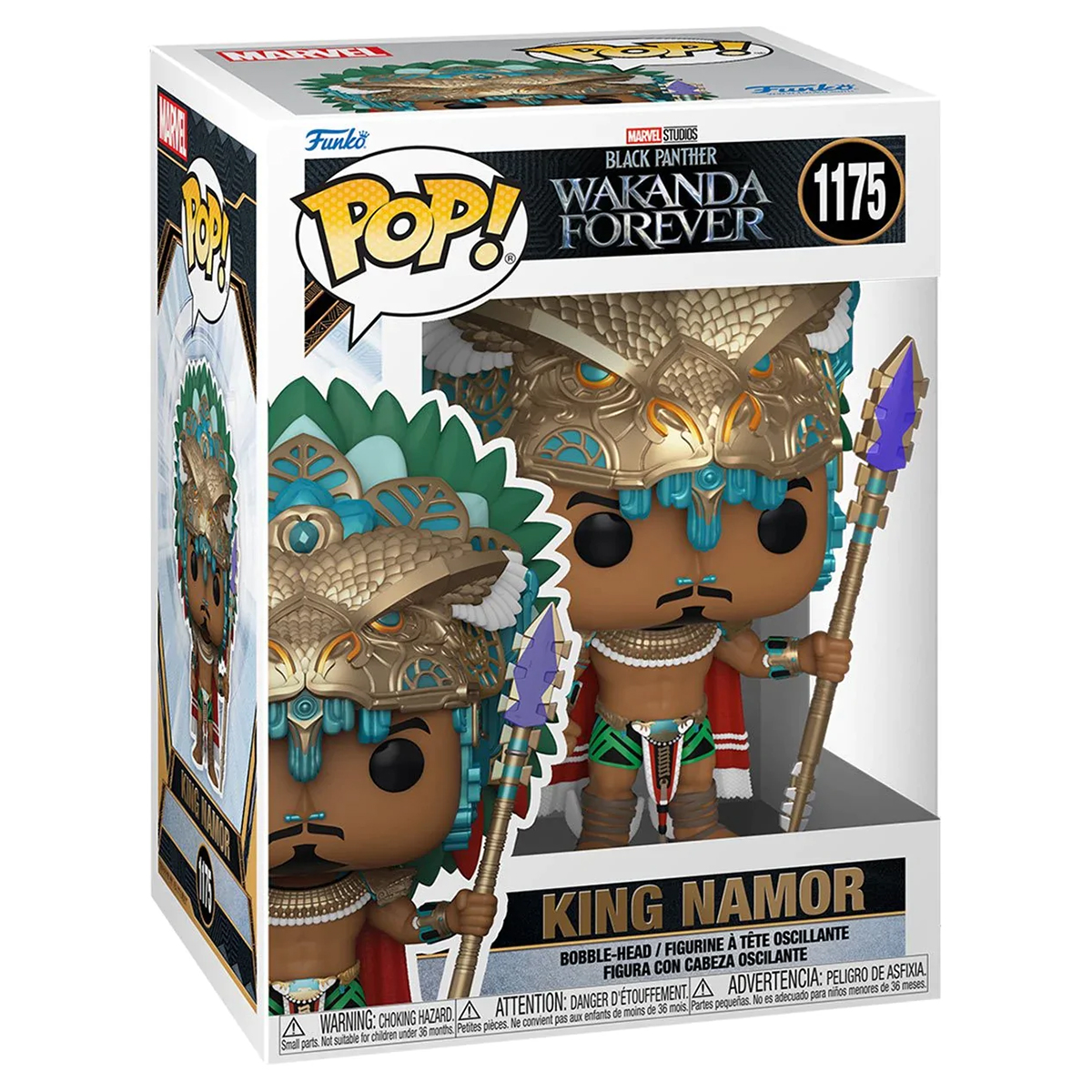 Foto 3 pulgar | Funko Pantera Negra: Wakanda por Siempre Rey Namor 1175