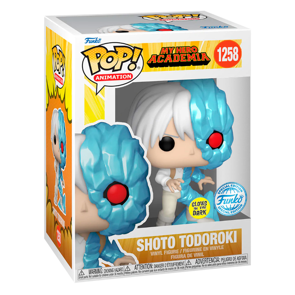 Foto 3 pulgar | Funko My Hero Academia Shoto Todoroki 1258 Glow