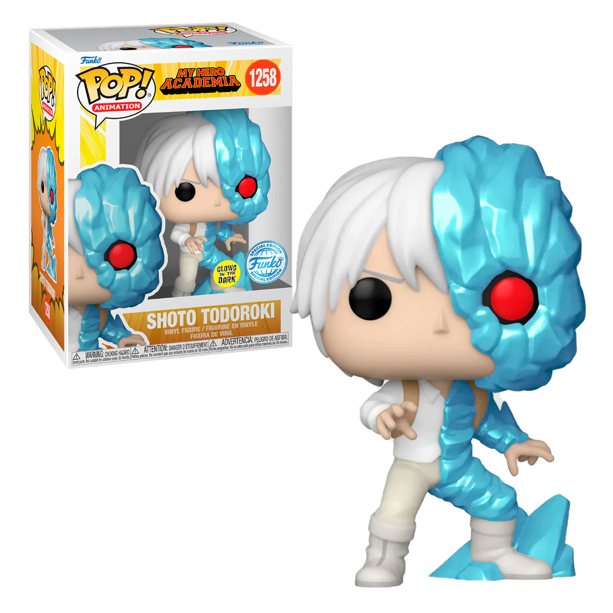 Foto 4 pulgar | Funko My Hero Academia Shoto Todoroki 1258 Glow
