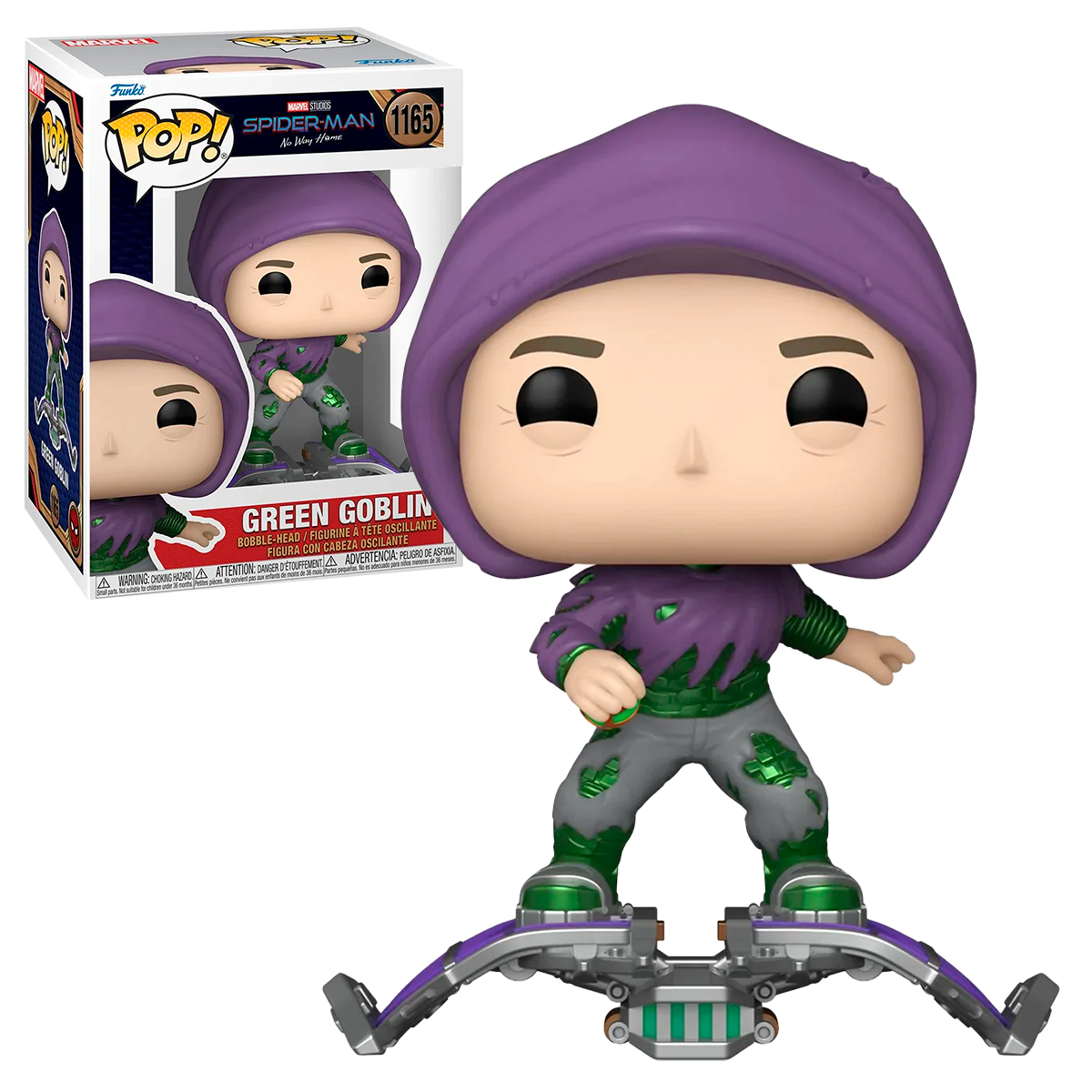Foto 4 pulgar | Funko Spider-Man: No Way Home Duende Verde 1165