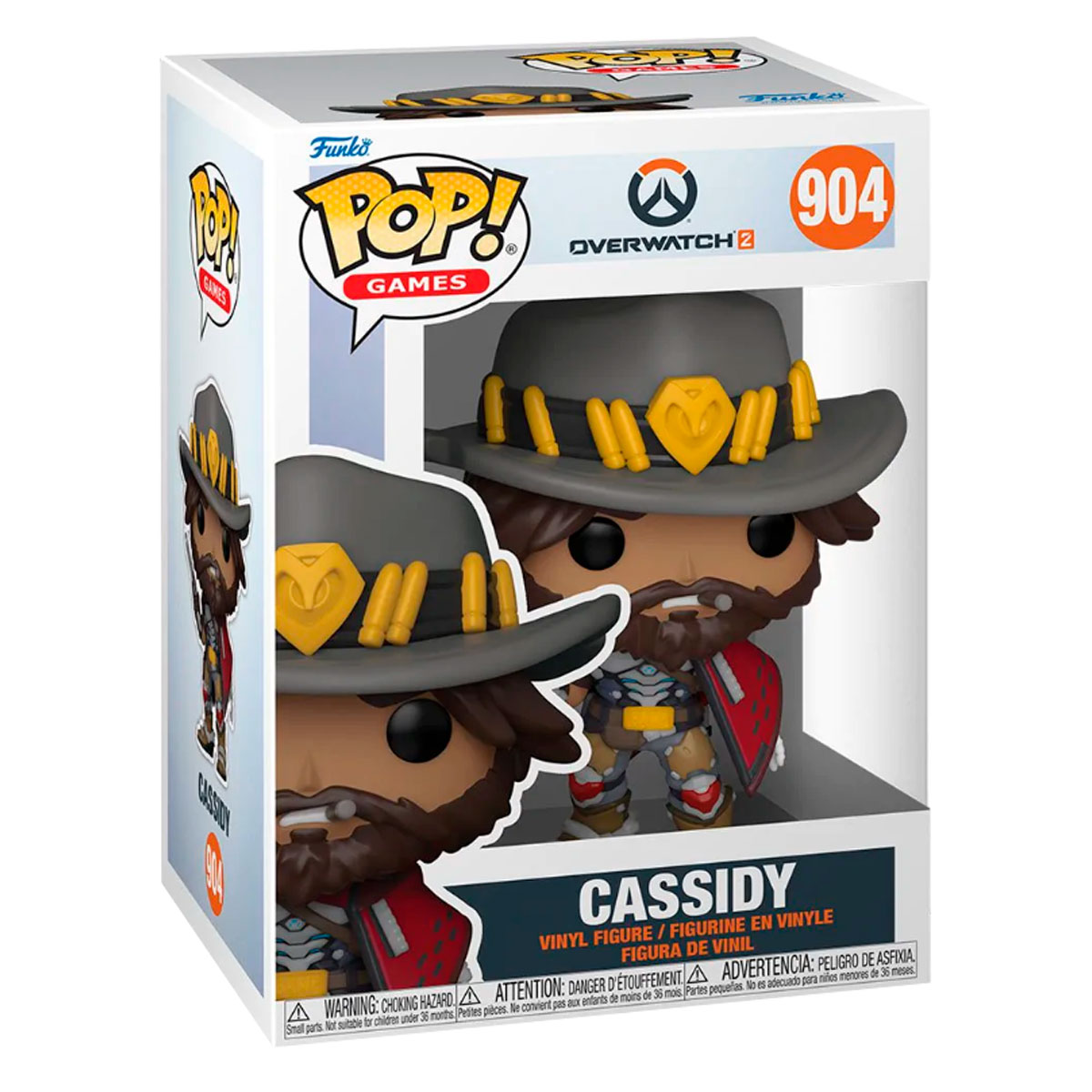 Foto 3 pulgar | Funko Pop Cassidy 904 Games Videojuego Overwatch