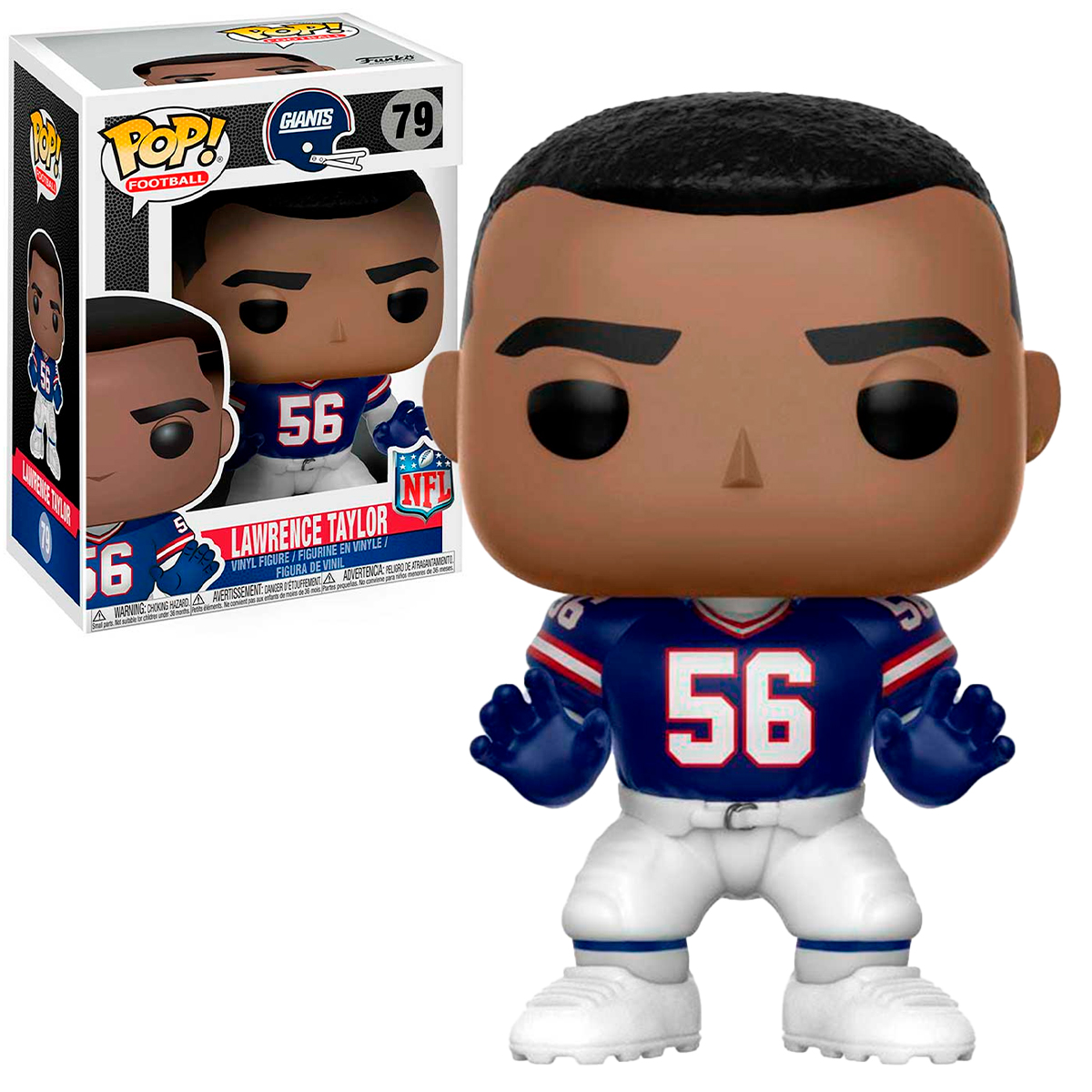 Foto 4 pulgar | Funko NFL Giants Lawrence Taylor 79