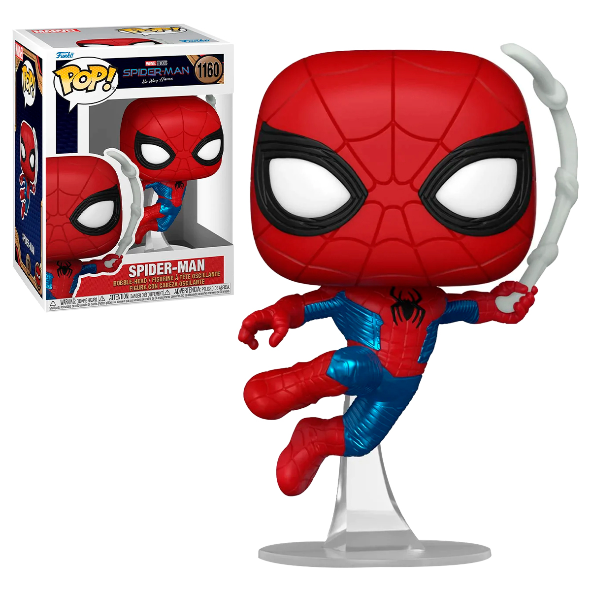 Foto 4 pulgar | Funko Pop Spider Man Tom Holland Traje Final 1160 No Way Home Marvel