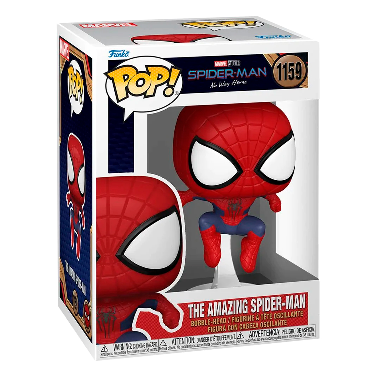 Foto 3 pulgar | Funko Pop Spider Man Andrew Garfield 1159 No Way Home Marvel