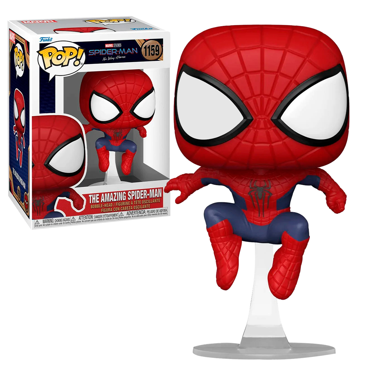 Foto 4 pulgar | Funko Pop Spider Man Andrew Garfield 1159 No Way Home Marvel
