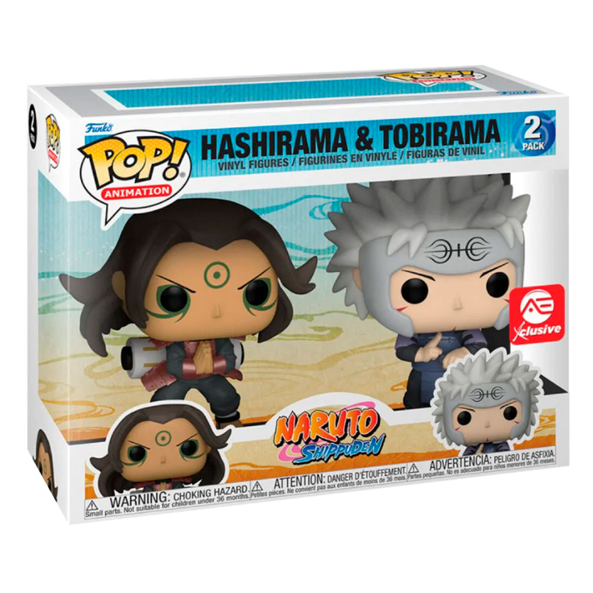 Foto 3 pulgar | Funko Pop Hashirama y Tobirama Pack 2 Piezas Naruto Shippuden Anime