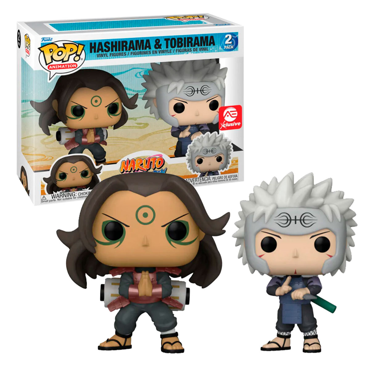 Foto 4 pulgar | Funko Pop Hashirama y Tobirama Pack 2 Piezas Naruto Shippuden Anime