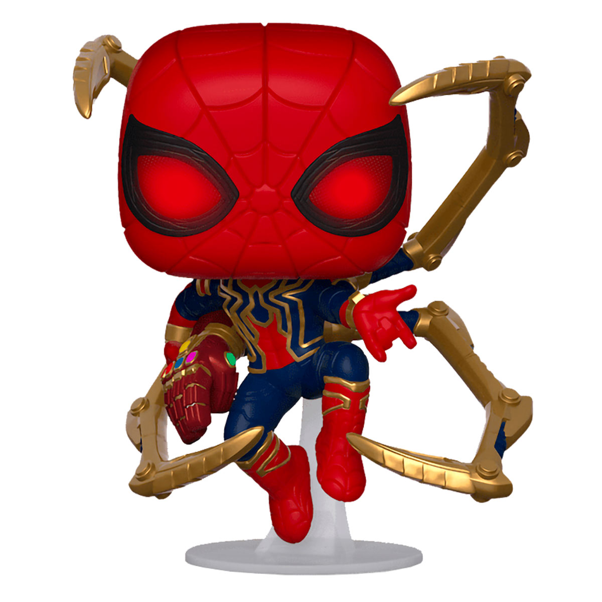 Foto 2 pulgar | Funko Pop Iron Spider con Guantelete 574 Avengers Endgame Marvel