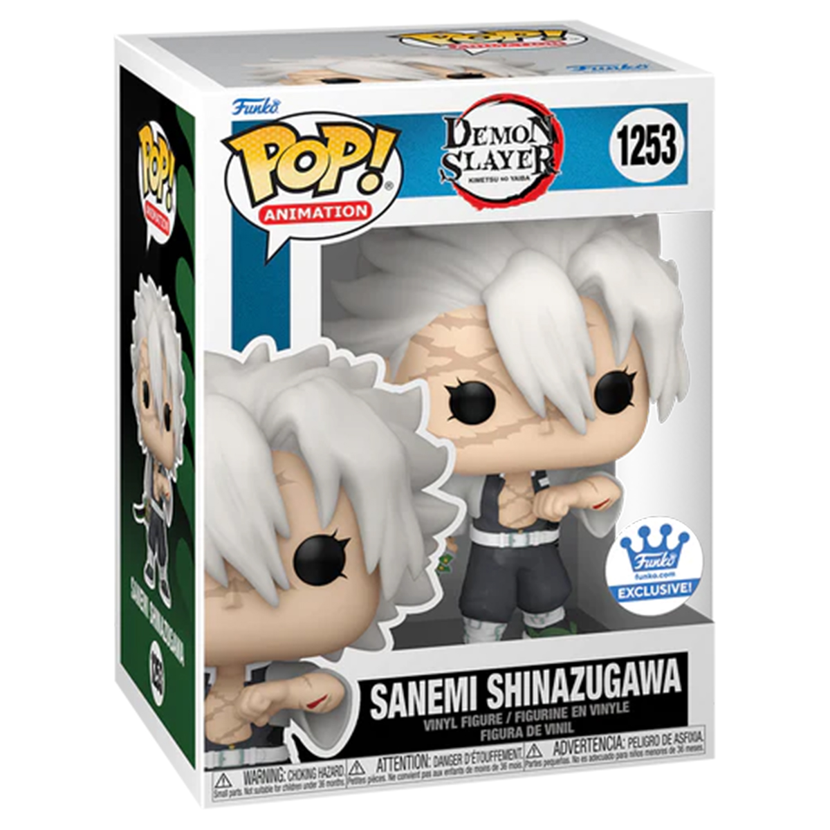 Foto 3 pulgar | Funko Pop Sanemi Shinazugawa Demon Slayer 1253