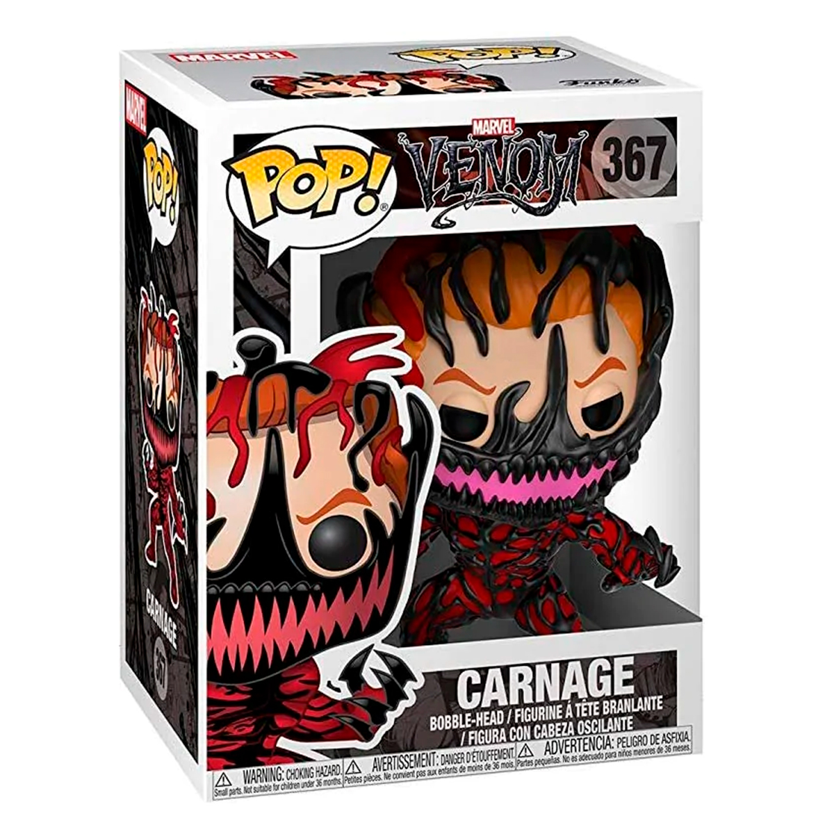 Foto 3 pulgar | Funko Pop Carnage Venom 367