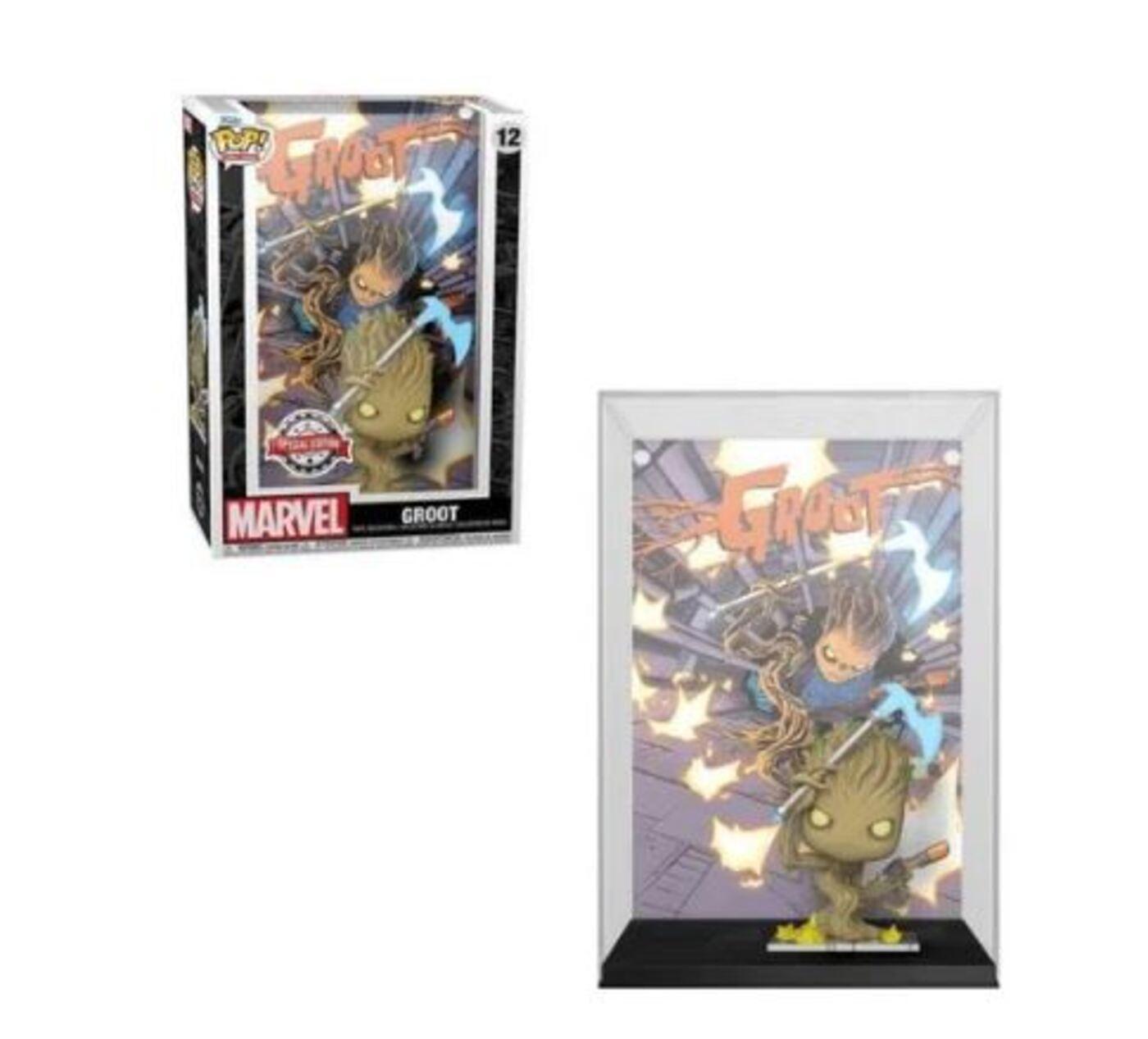 Foto 4 pulgar | Funko Pop Cover Marvel Groot Edición Especial 12