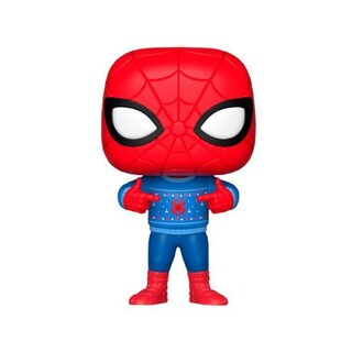 Foto 1 | Funko Pop! Marvel Holiday Spider-Man Suéter Feo 397