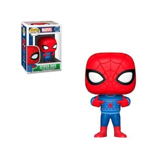 Foto 2 | Funko Pop! Marvel Holiday Spider-Man Suéter Feo 397