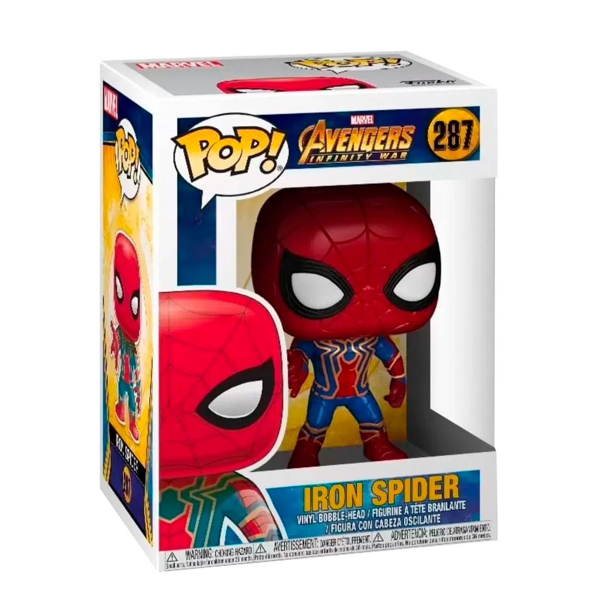 Foto 3 pulgar | Funko Pop Iron Spider Avengers Infinity War 287