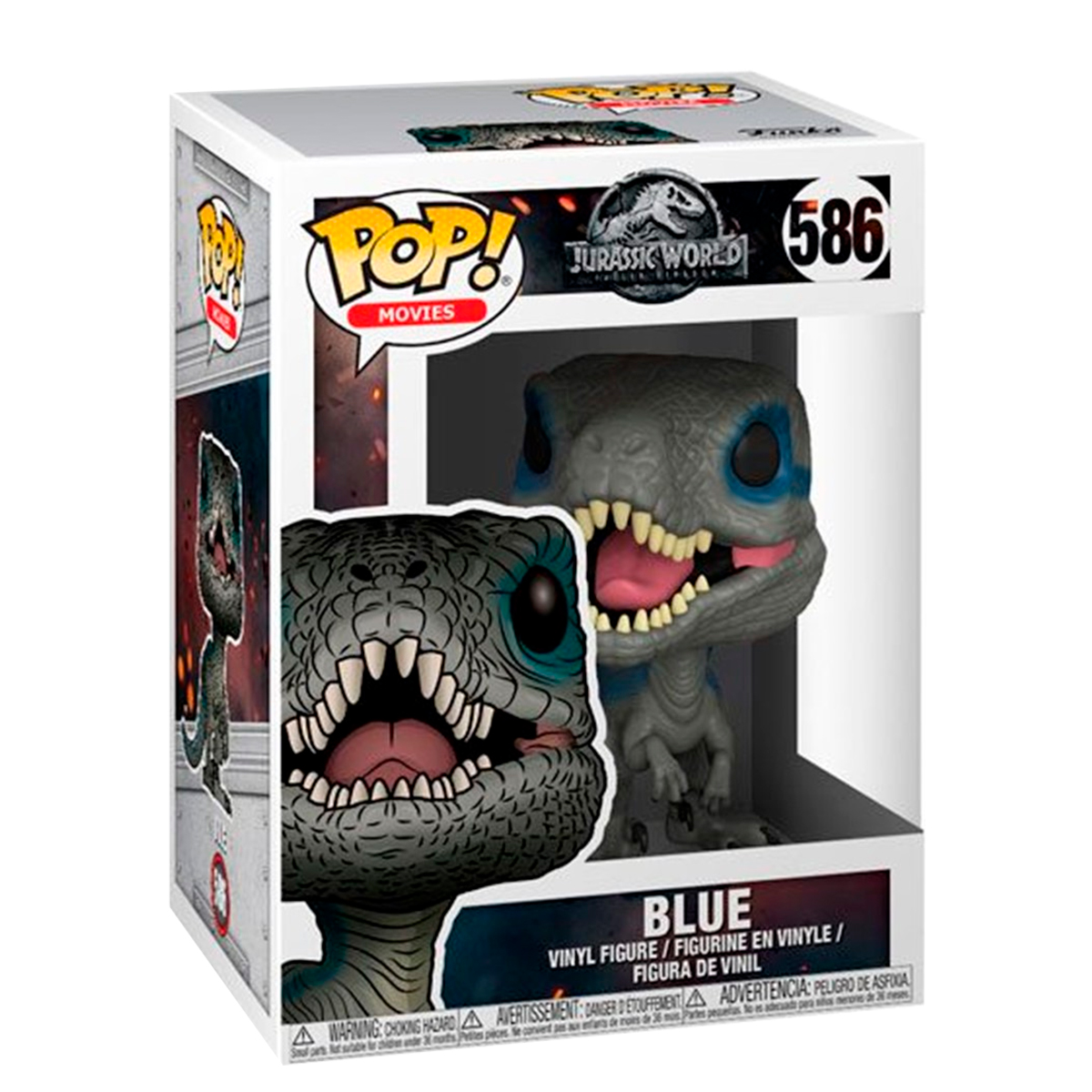 Foto 3 pulgar | Funko Pop Blue Jurassic World 586